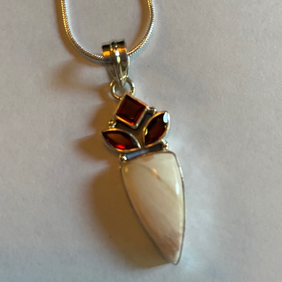 White Copper Turq & India Scolecite Set - Picture 8 of 9